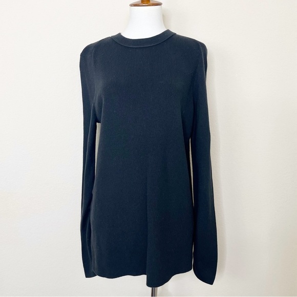 Lululemon Take It All In Cotton-Blend Sweater Black - Picture 4 of 14